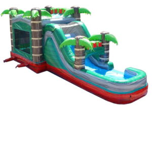 Tropical Slide & Bounce House